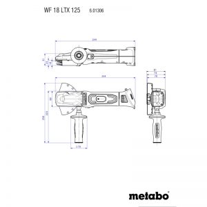 ELEKTROGUR ME BATERI WF-18-LTX-125