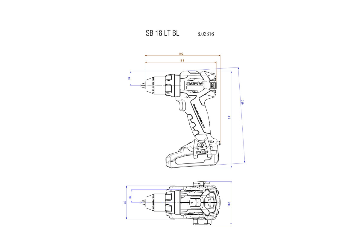 VIDIATOR ME BATERI SB-18-LT-BL
