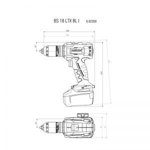 VIDIATOR ME BATERI BS-18-LTX-BL-I