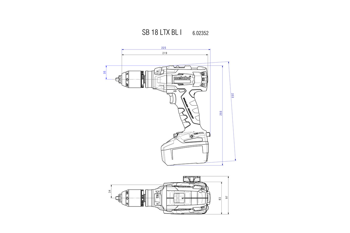 VIDIATOR ME BATERI SB-18-LTX-BL-I - Figura 2