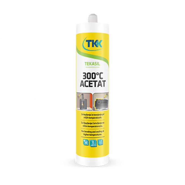 Silikon Nxehtësie – Tekasil 300°C Acetat