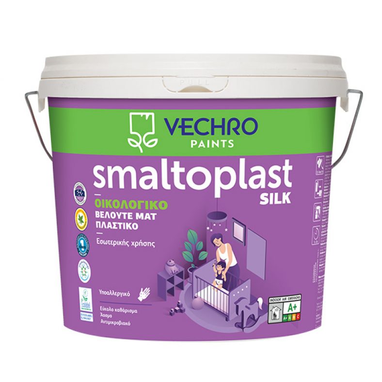 BOJË ANTIBAKTERIALE SMALTOPLAST SILK