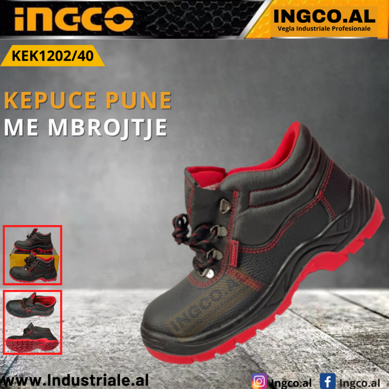KEPUCË PUNE ME MBROJTJE