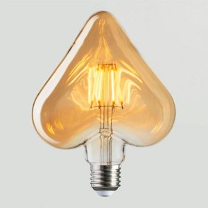 Llambe led me filament Rustic Heart