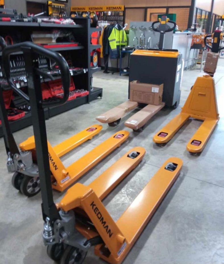 Transpalet elektike Kedman 1.5-Ton