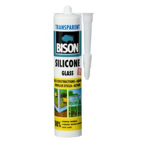 Silikon ngjitës për xhama Bison