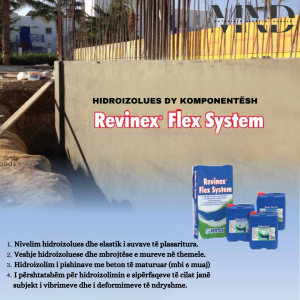HIDROIZOLUES REVINEX FLEX SYSTEM
