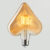 Llambe led me filament Rustic Heart
